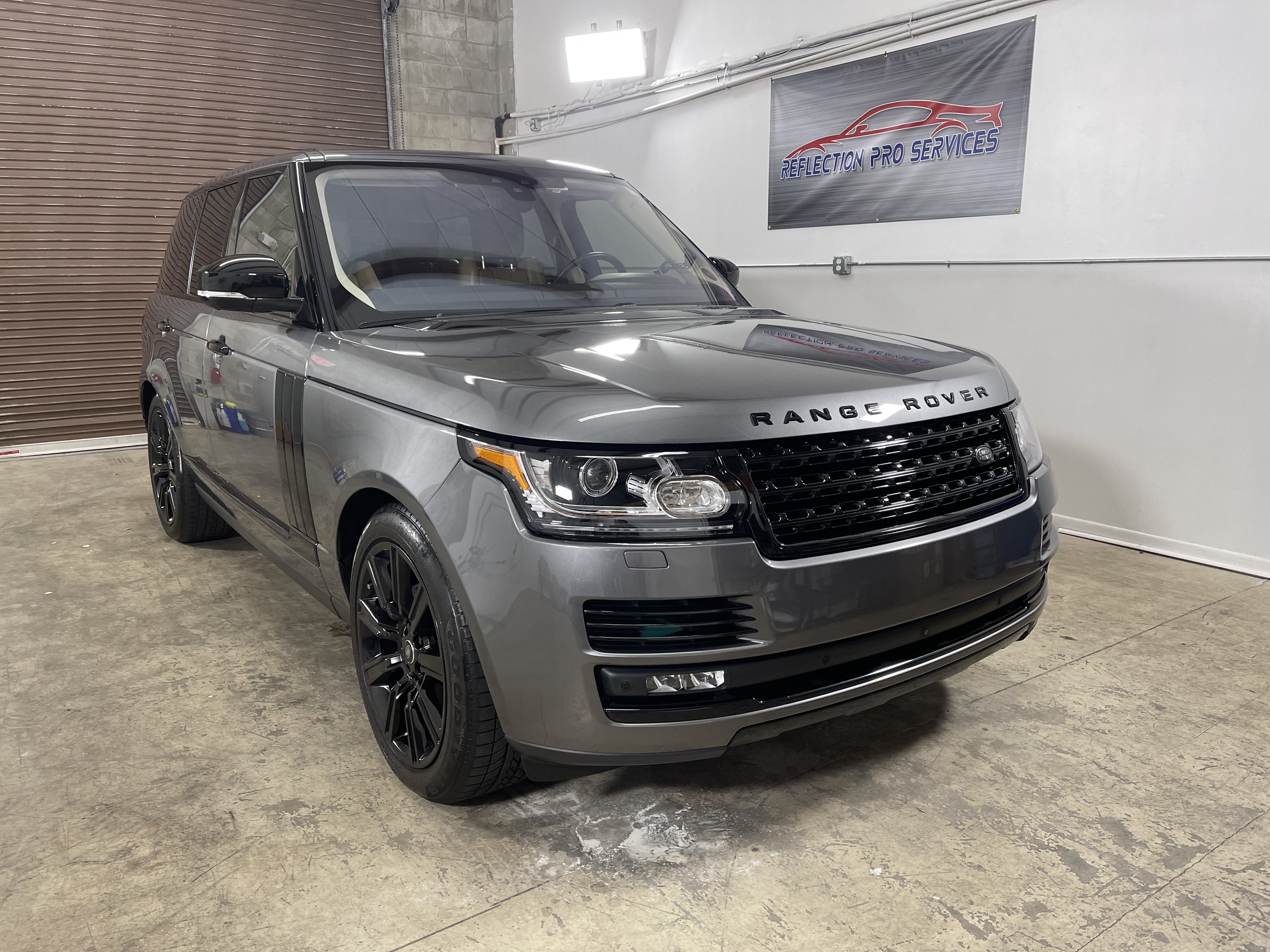 Ceramic coated customer vehicle