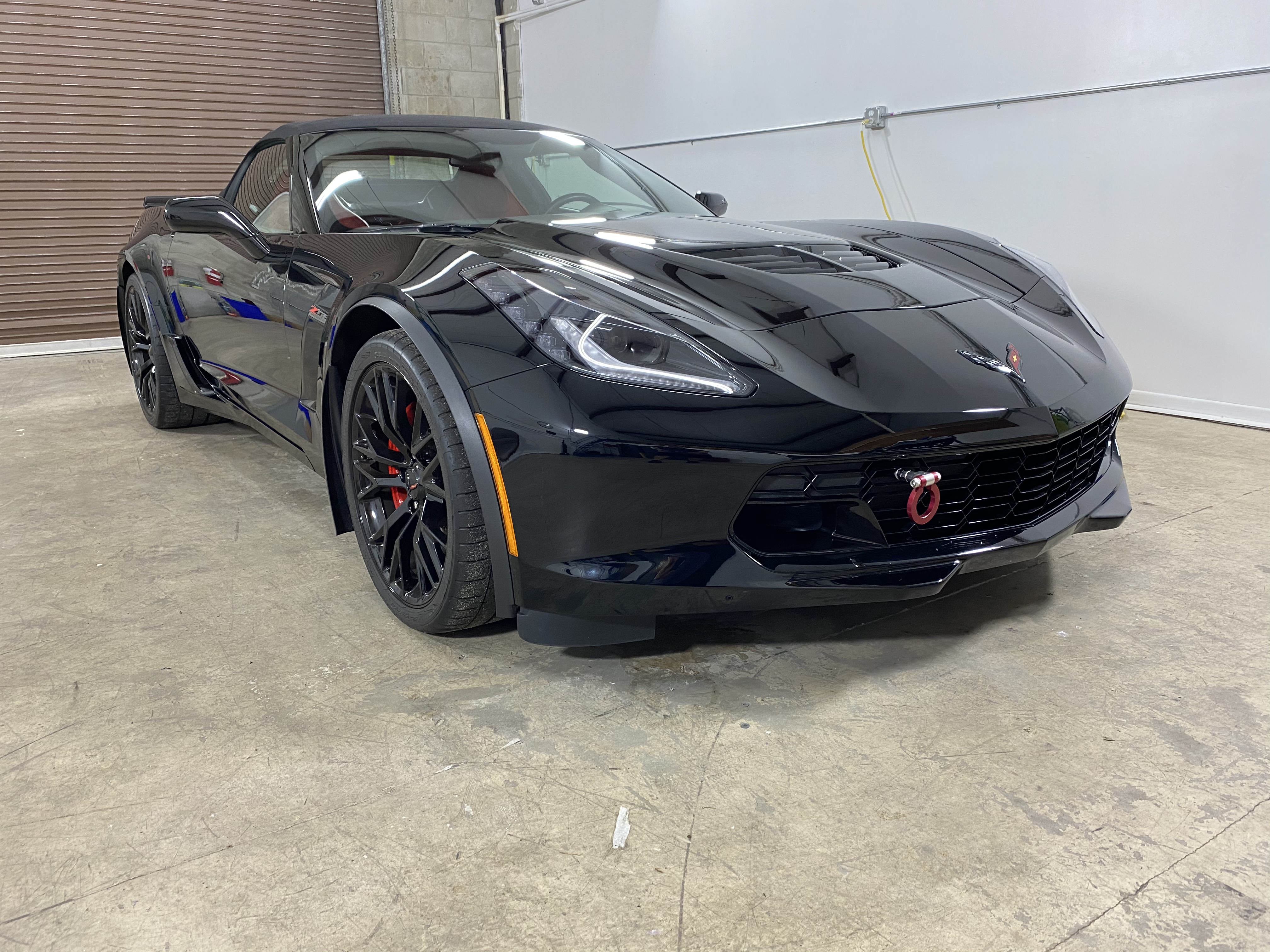 Ceramic coated customer vehicle
