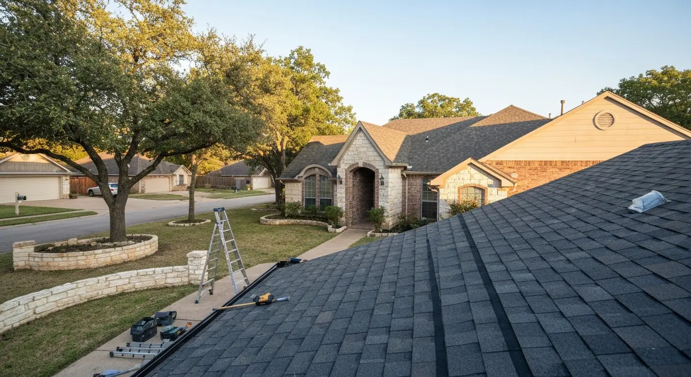 Nolanville neighborhood street