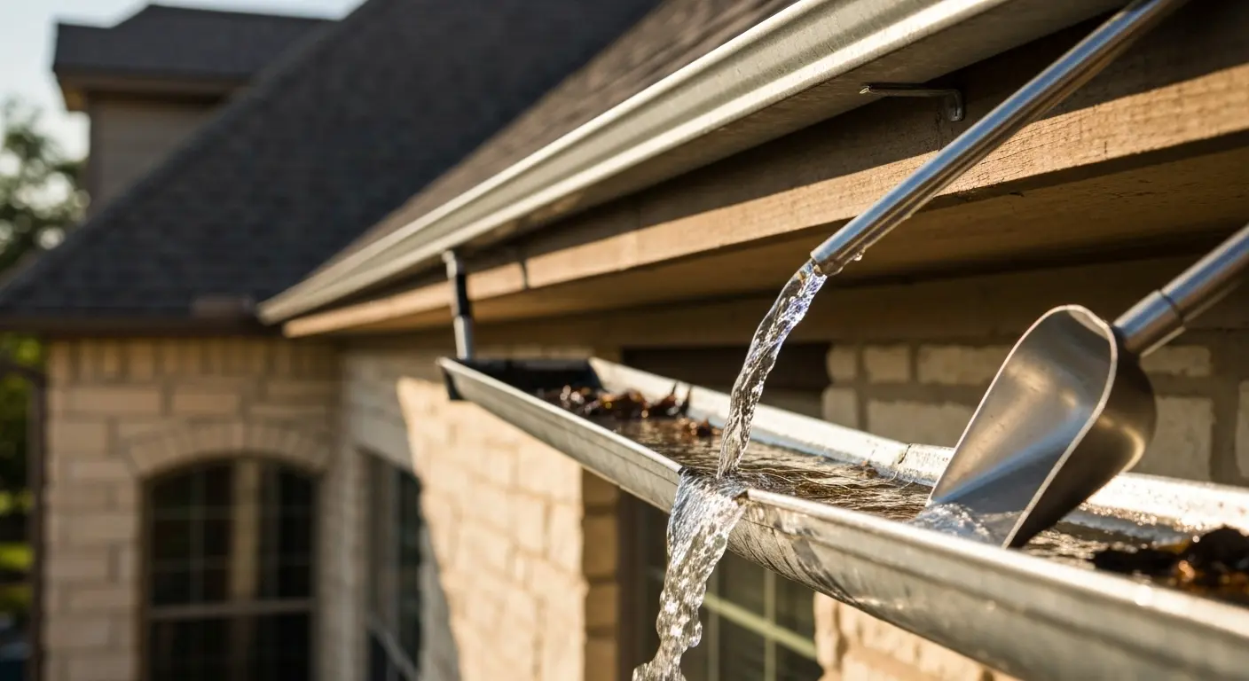 Gutter maintenance service