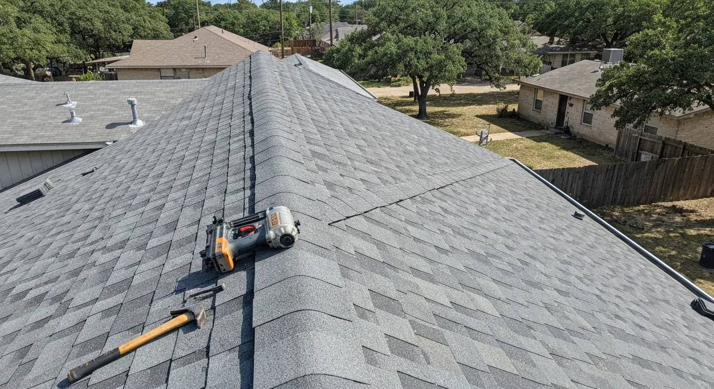 Roof replacement project