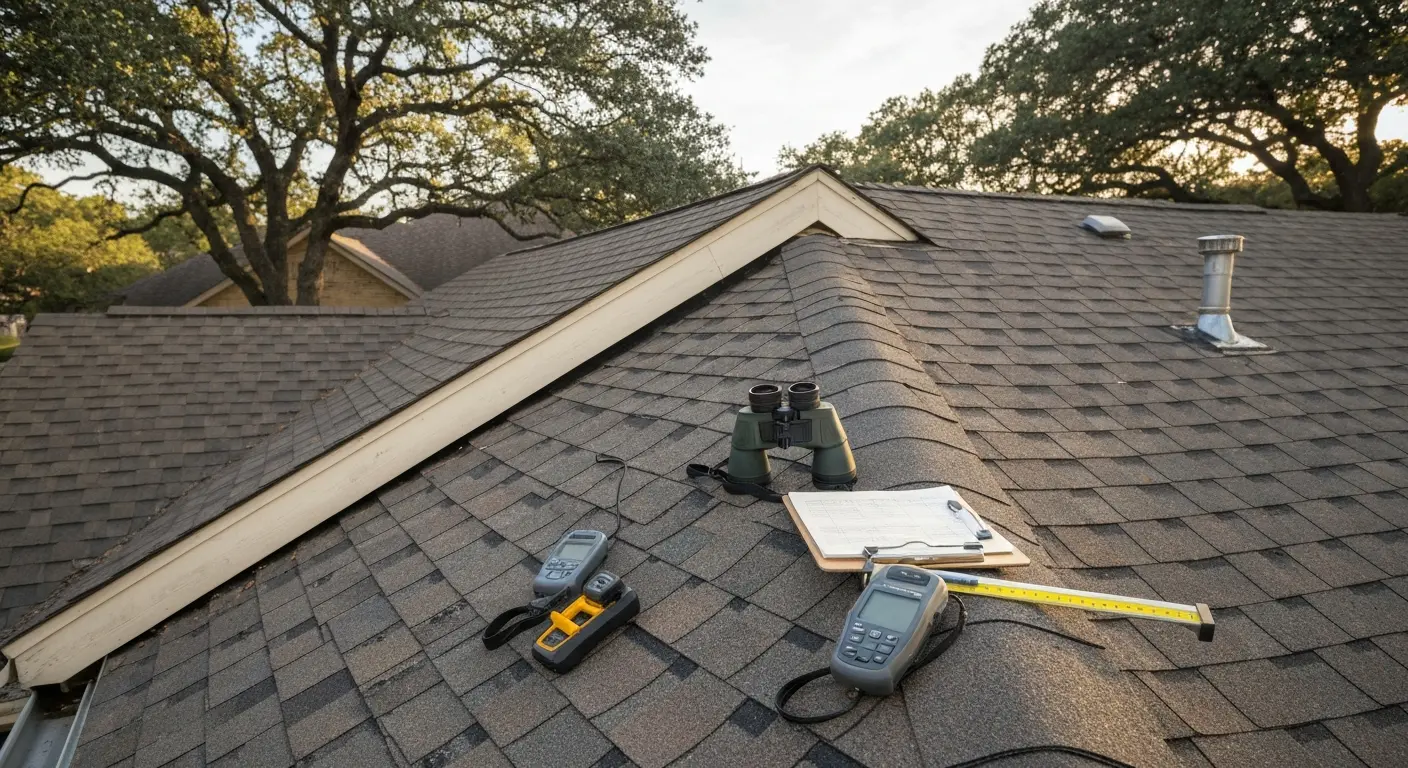 Roof inspection in Killeen