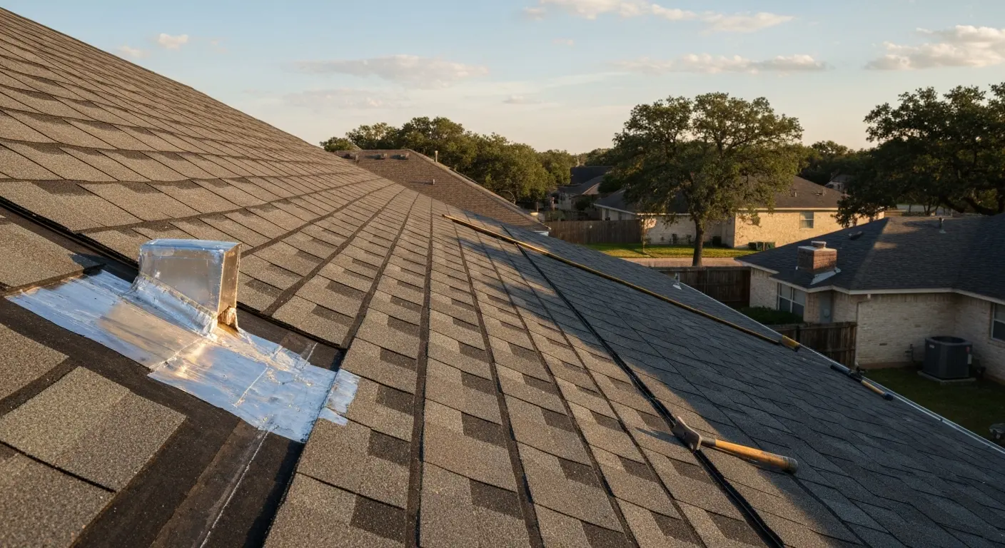 Residential roof repair