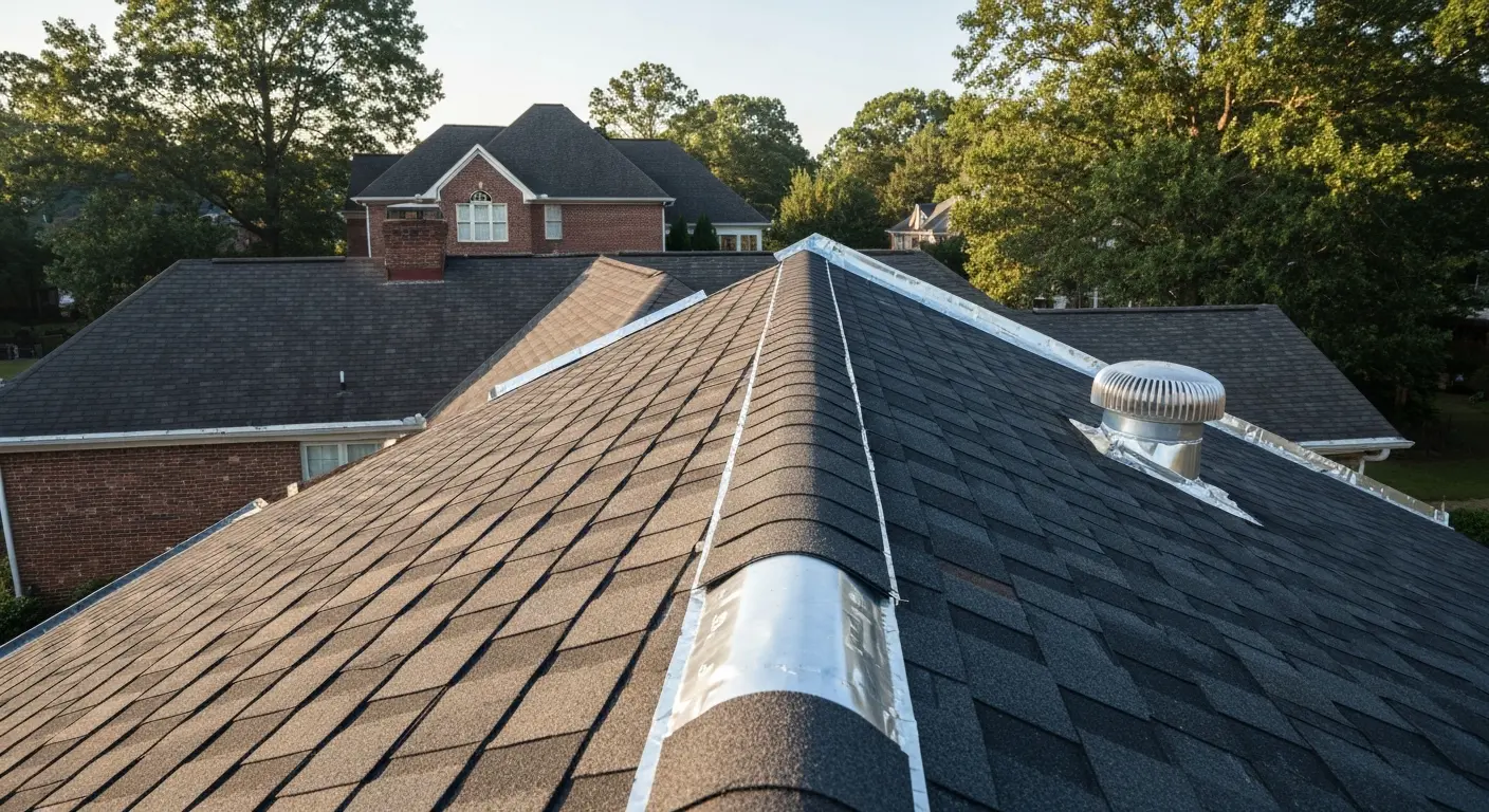 Roof replacement work