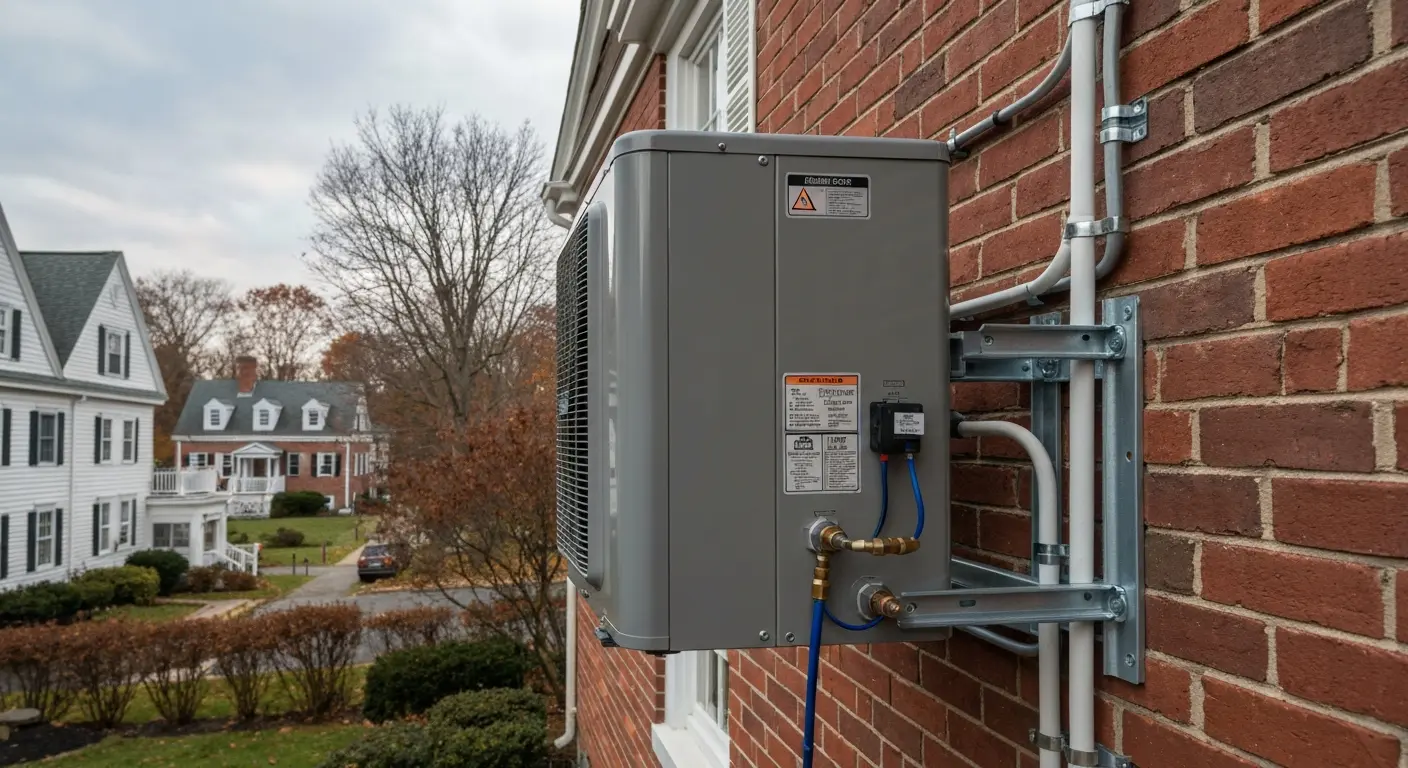Heat pump system installation