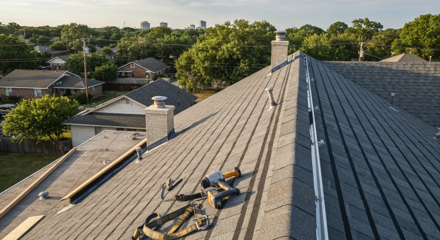 Roof replacement project