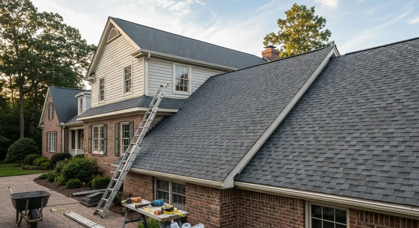 Roof replacement project