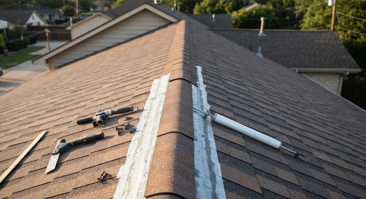 Roof leak repair