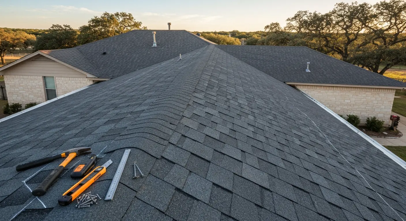 Residential roof replacement