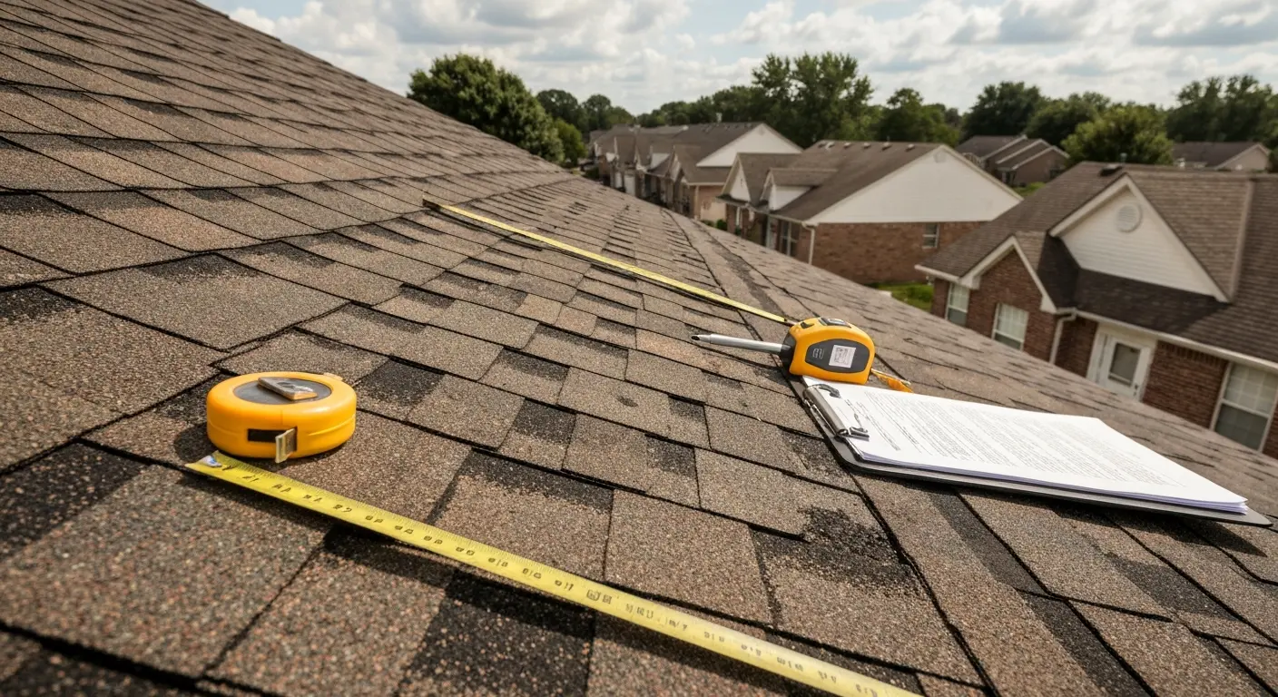 Storm damage inspection
