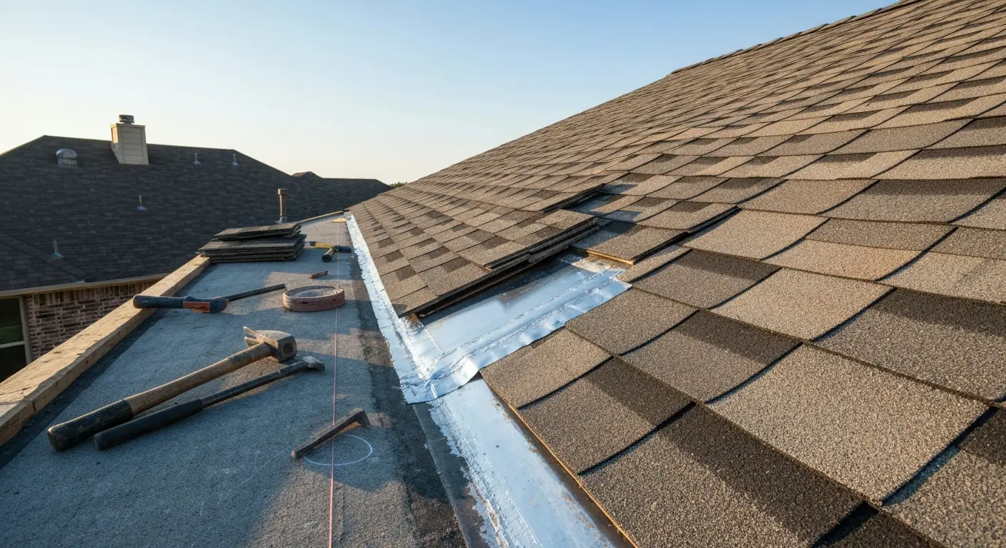 Residential roof repair in Harker Heights