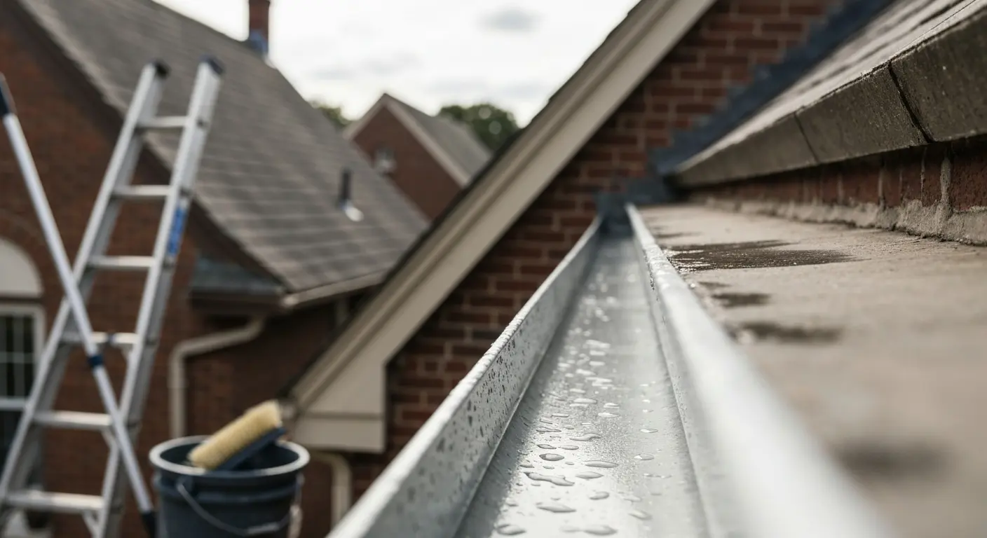 Gutter cleaning service