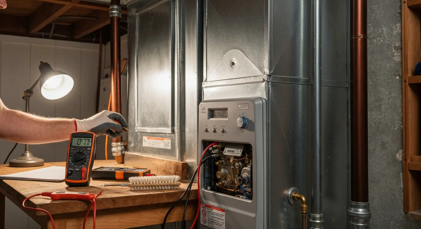Heating system maintenance