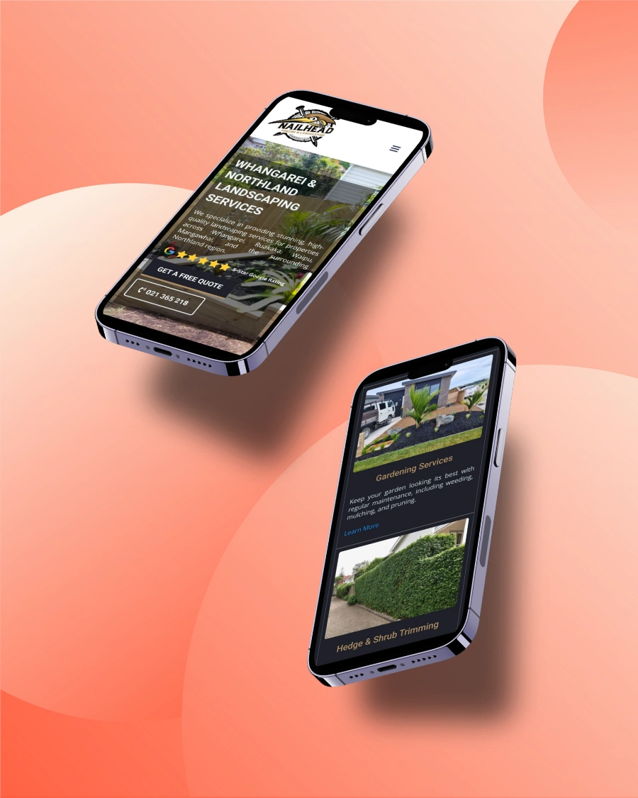 Mobile Version of Web Design by Epoxygrowth Wellington Web Design