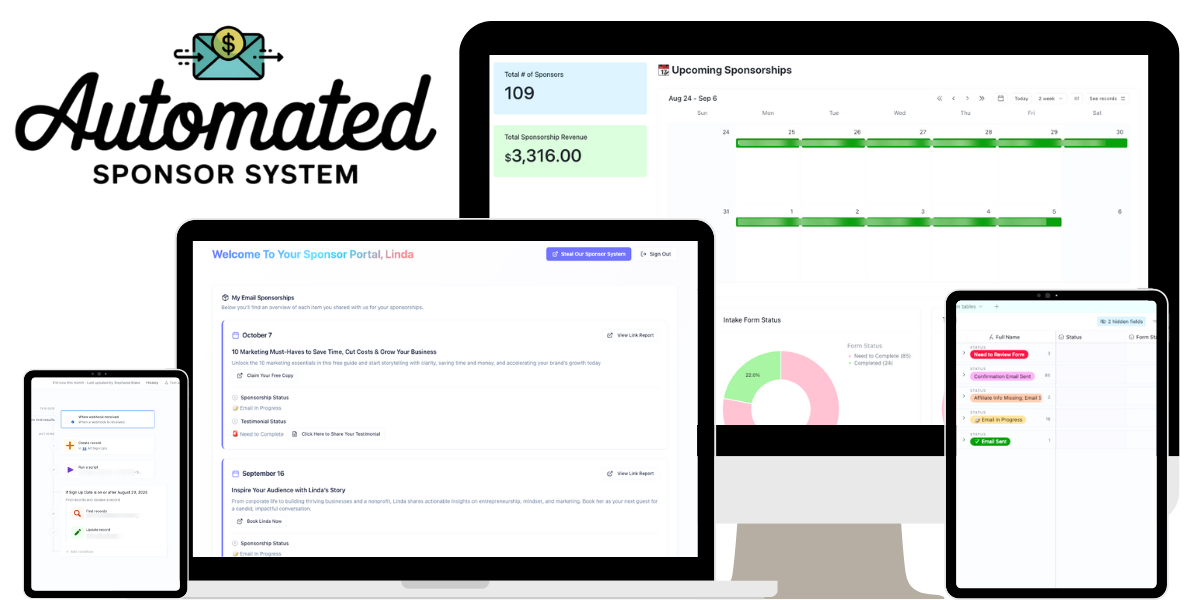 Automated Sponsor System
