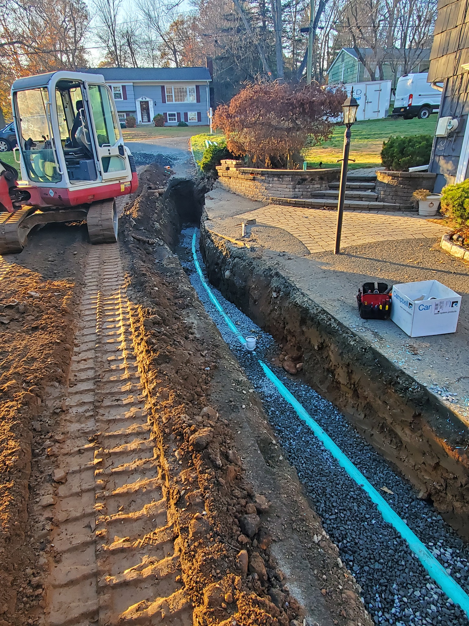 United Sewer & Septic job site