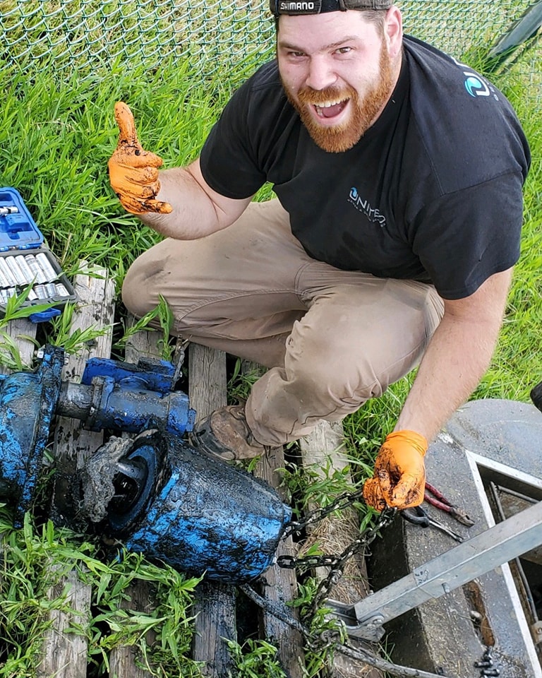 United Sewer & Septic job site