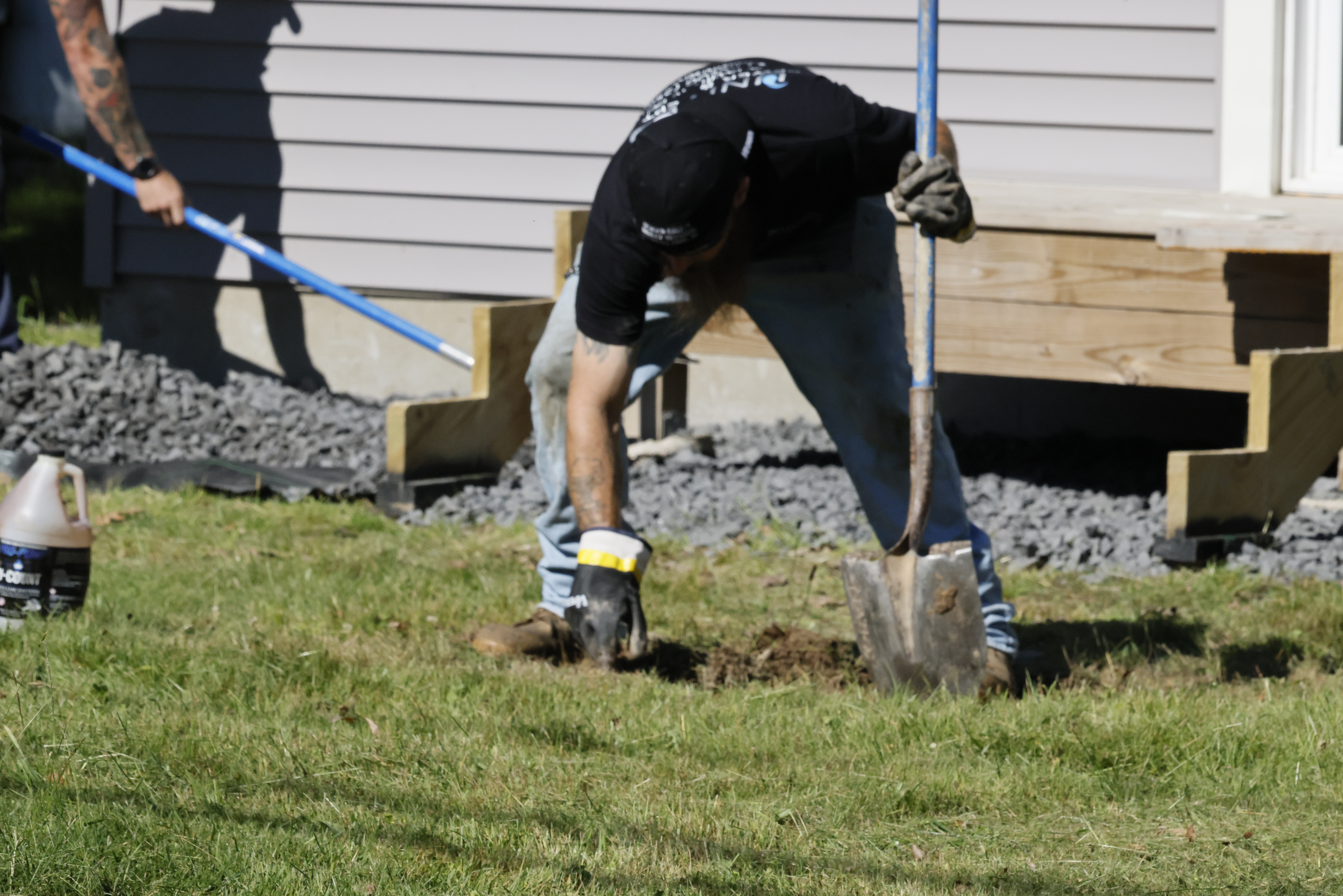United Sewer and Septic job site