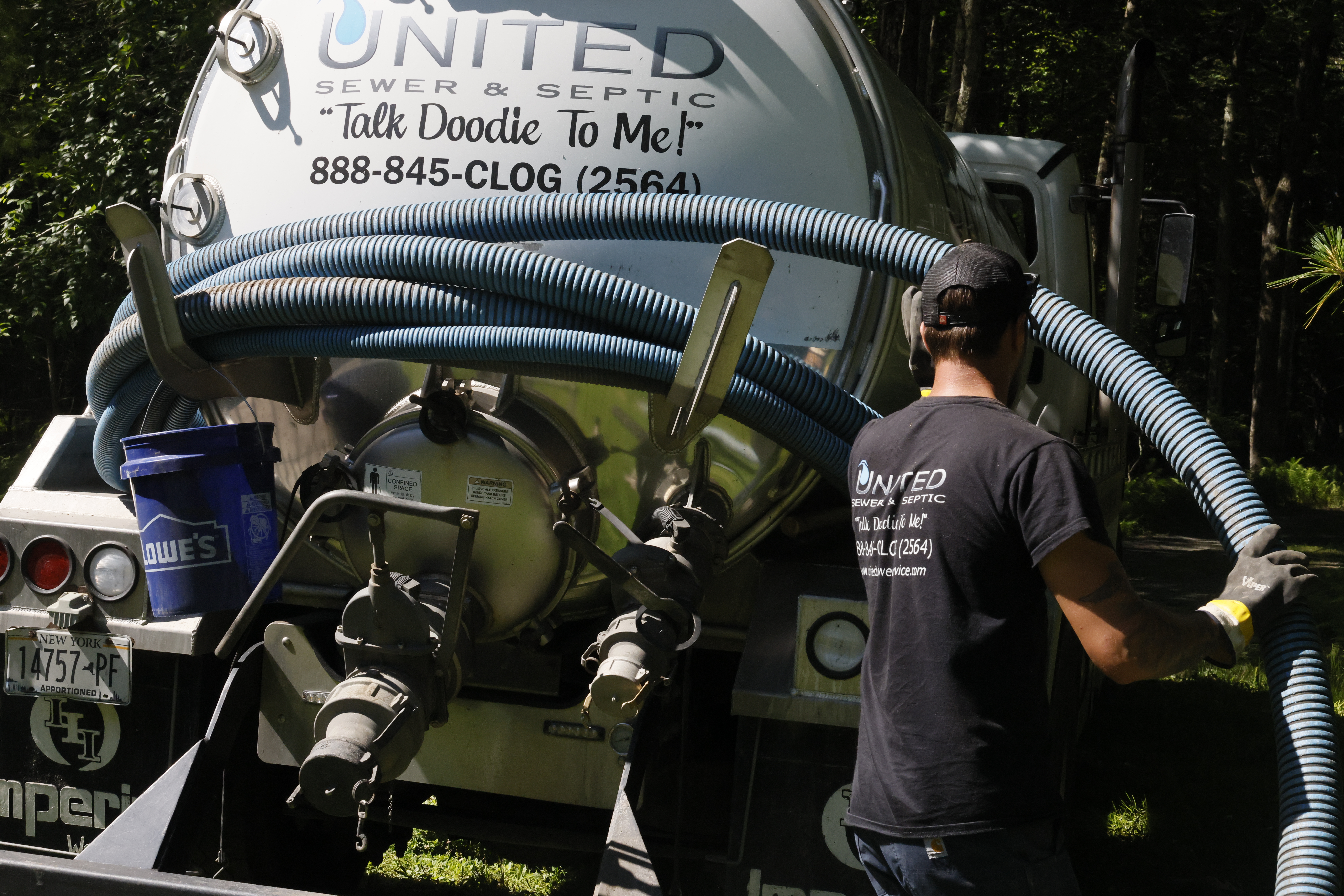 United Sewer and Septic excavation work