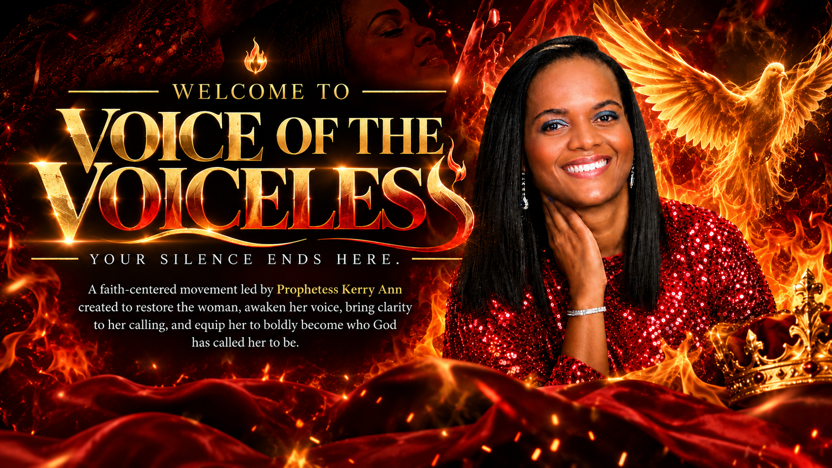 Welcome to Voice of the Voiceless - Prophetess Kerry Ann