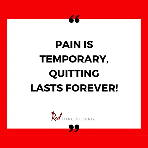 Quote: Pain is temporary, quitting lasts forever