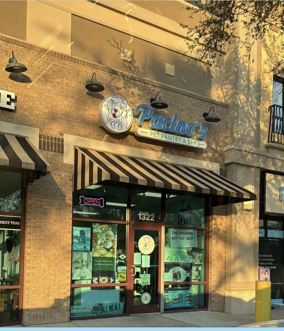 Pacino's Pet Pantry & Spa storefront in Winter Springs, FL
