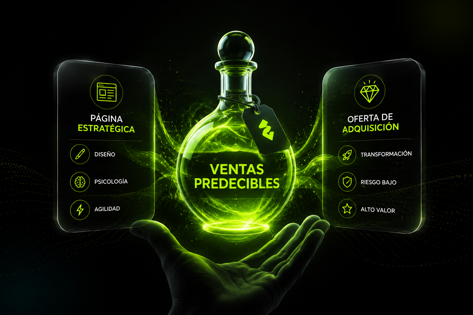 GrowX — oferta irresistible y web que vende