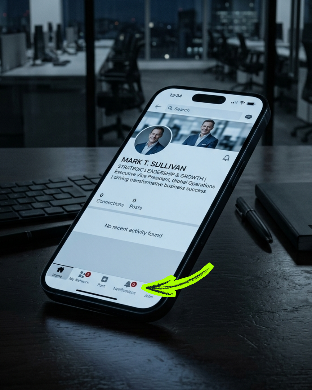 El problema: presencia en LinkedIn sin reuniones