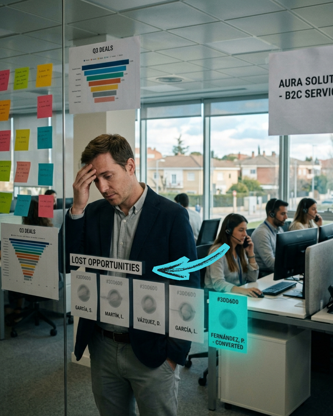 El problema: tráfico que entra y se va sin comprar