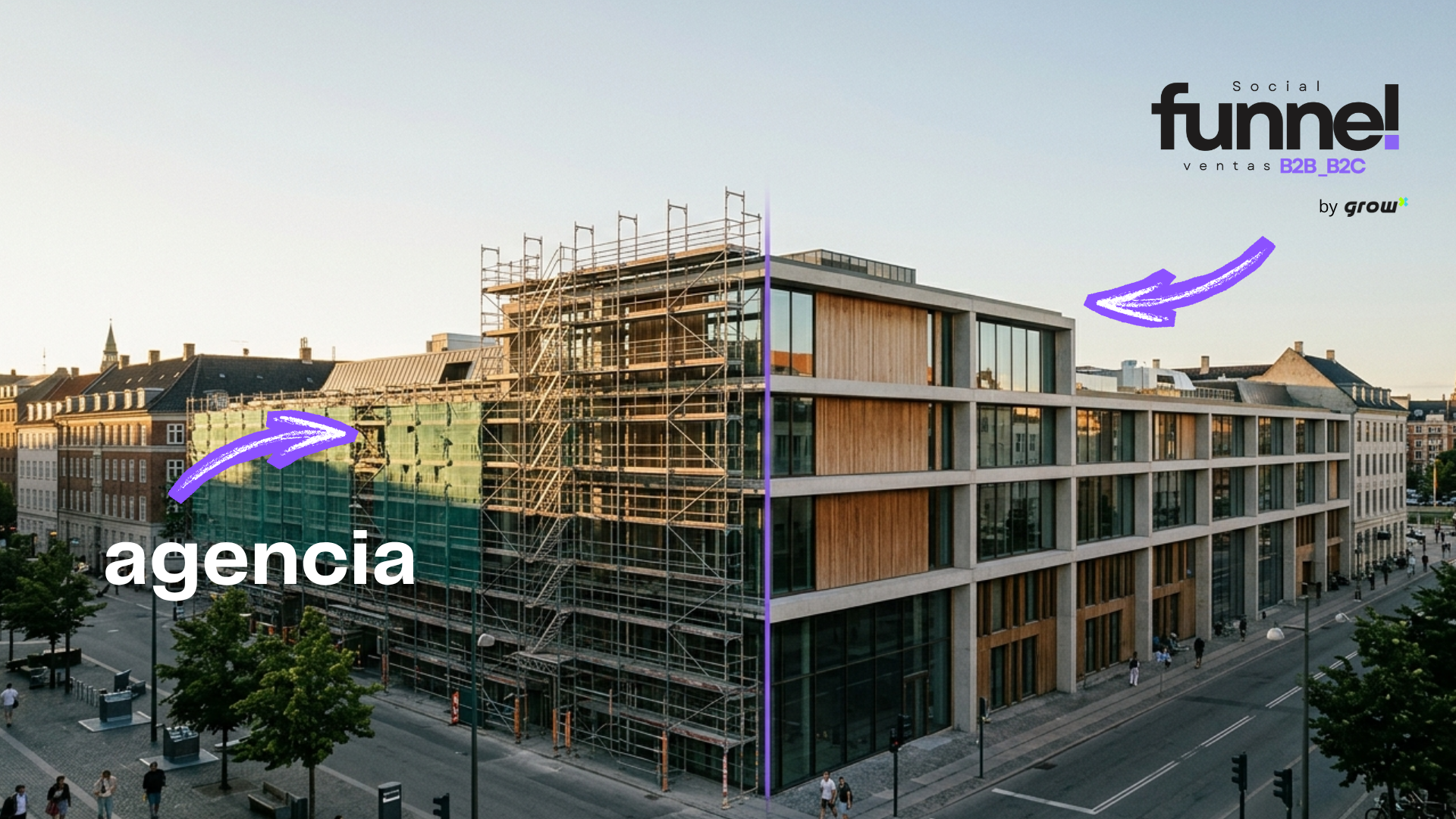 Por qué GrowX: marca que vende sola vs agencia de contenido