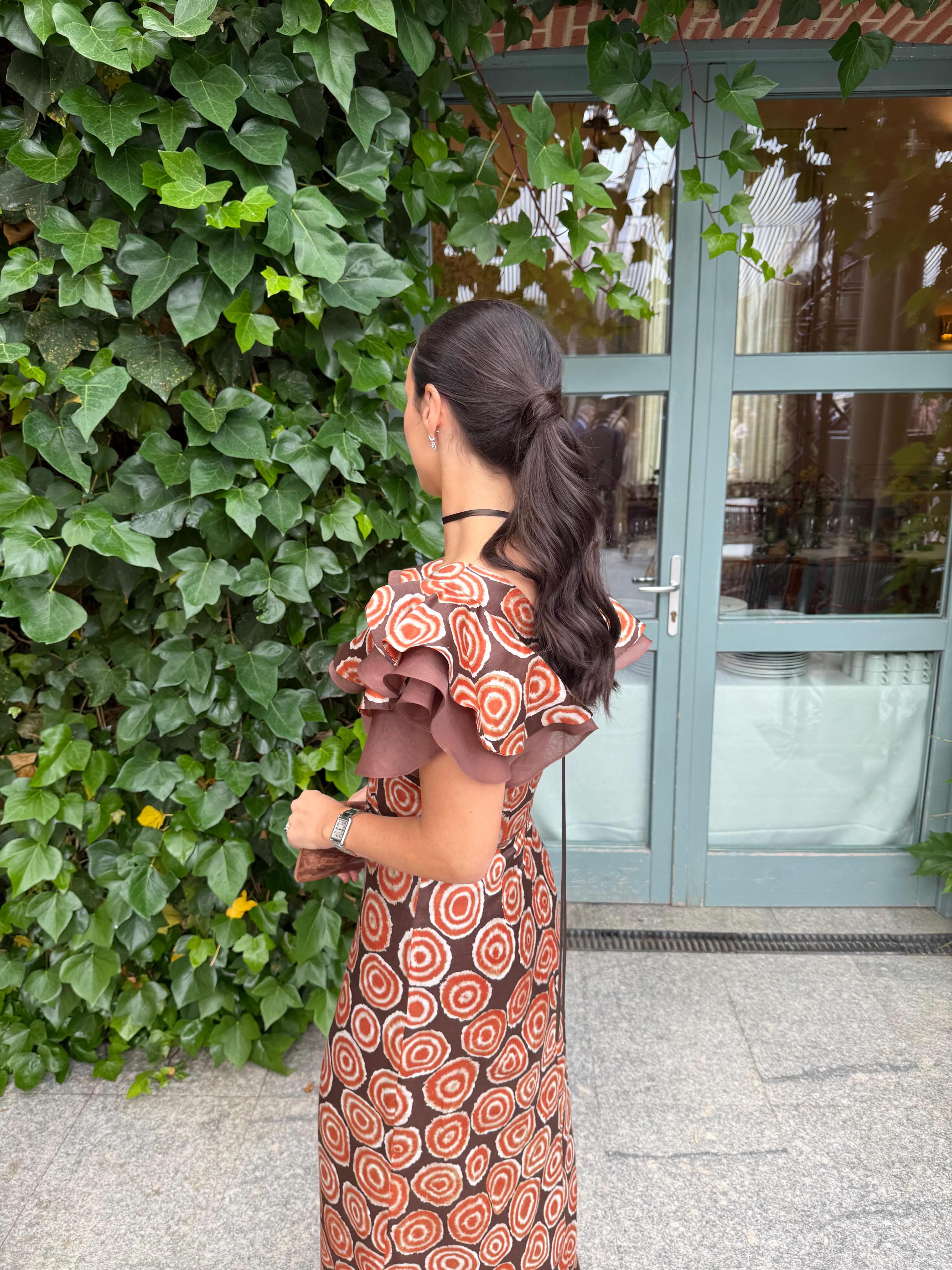 Madrina · tonos cálidos · Boda de otoño — MALACA, diseño a medida en Madrid