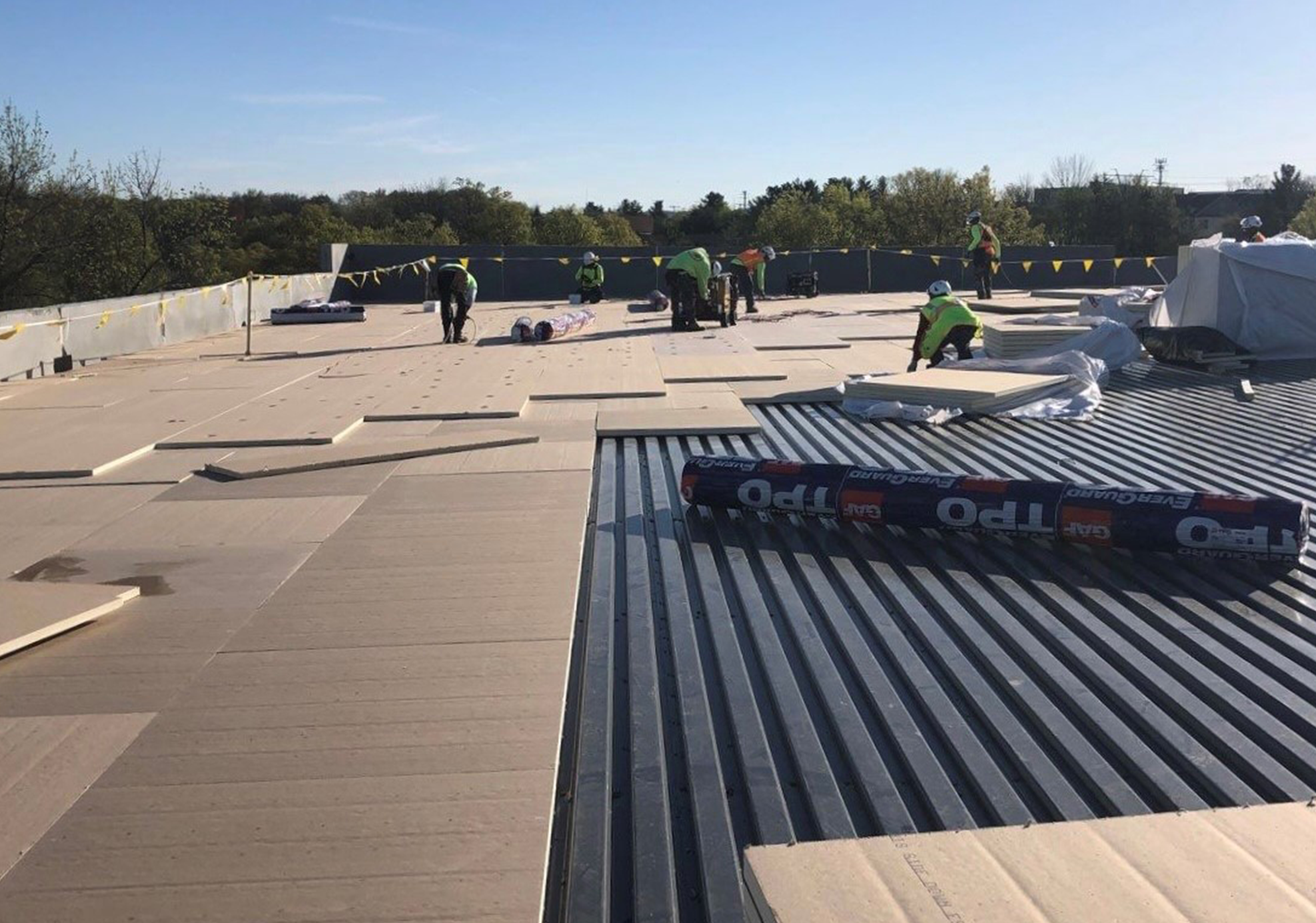 Flat, metal, TPO, and EPDM roof systems Springfield, MA