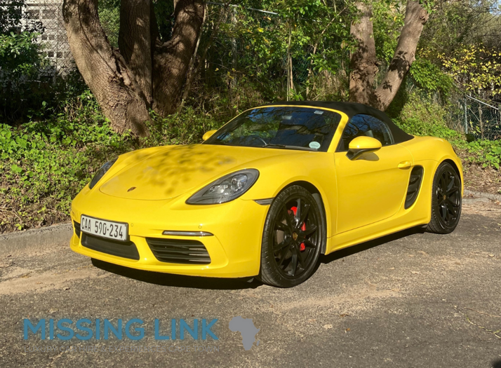 Porsche Boxster 718 S Convertible 2017