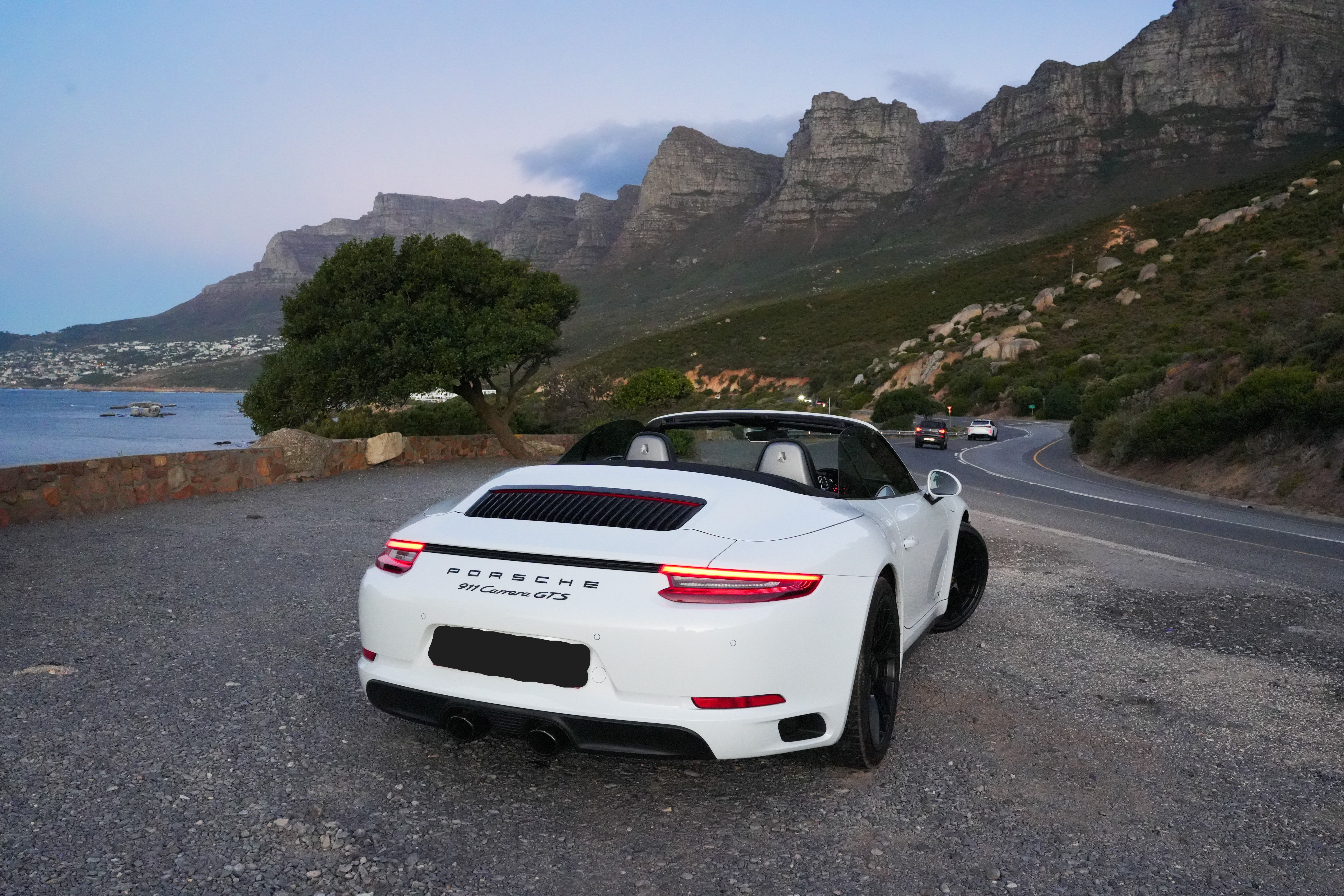 2019 Porsche 911 Carrera GTS Convertible detail view.