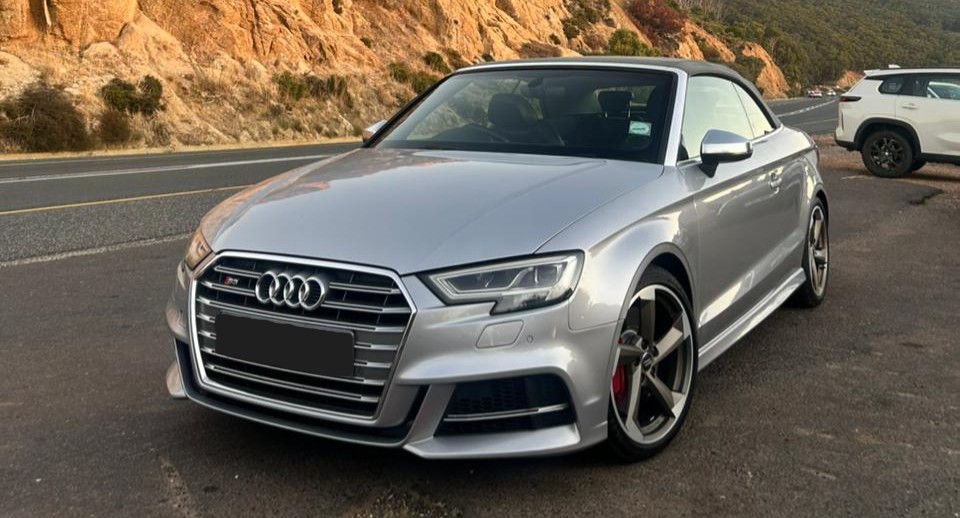 2017 Audi S3 in silver