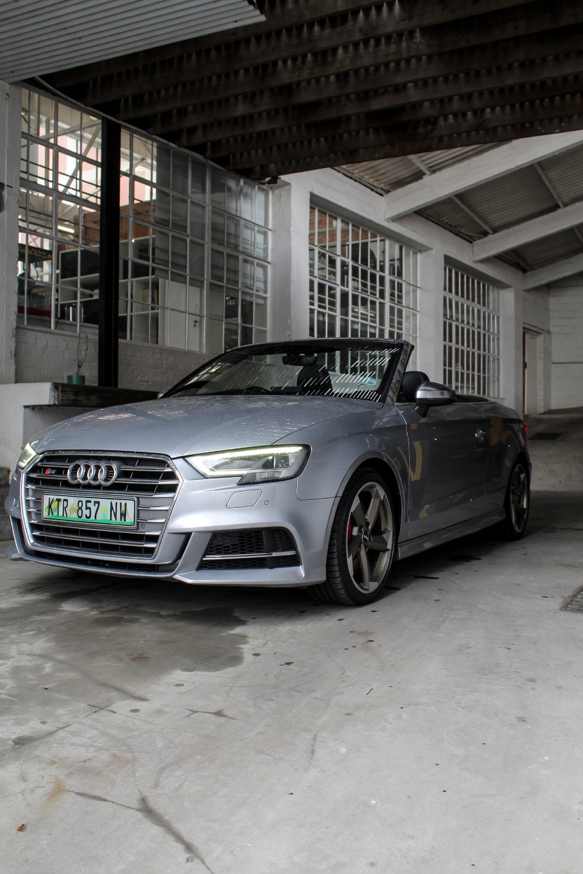 2017 Audi S3 in silver