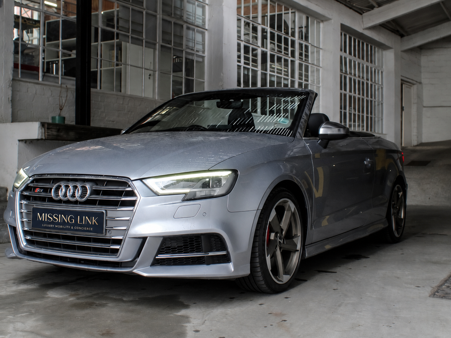 2017 Audi S3 in silver