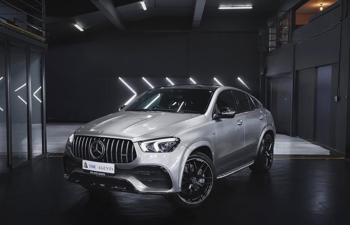 2021 Mercedes-Benz GLE 53 in silver