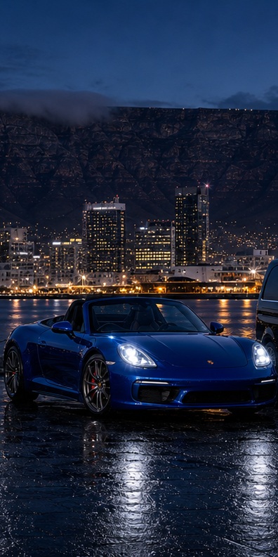 Porsche Convertible in the Missing Link fleet