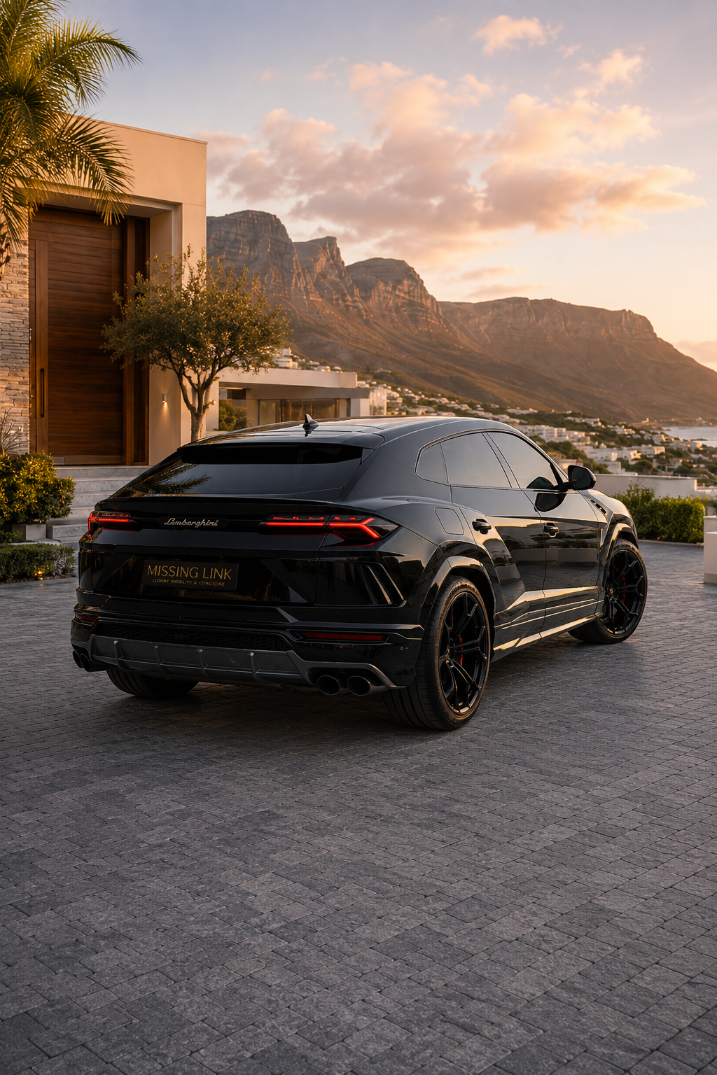 Side profile of the 2023 Lamborghini Urus
