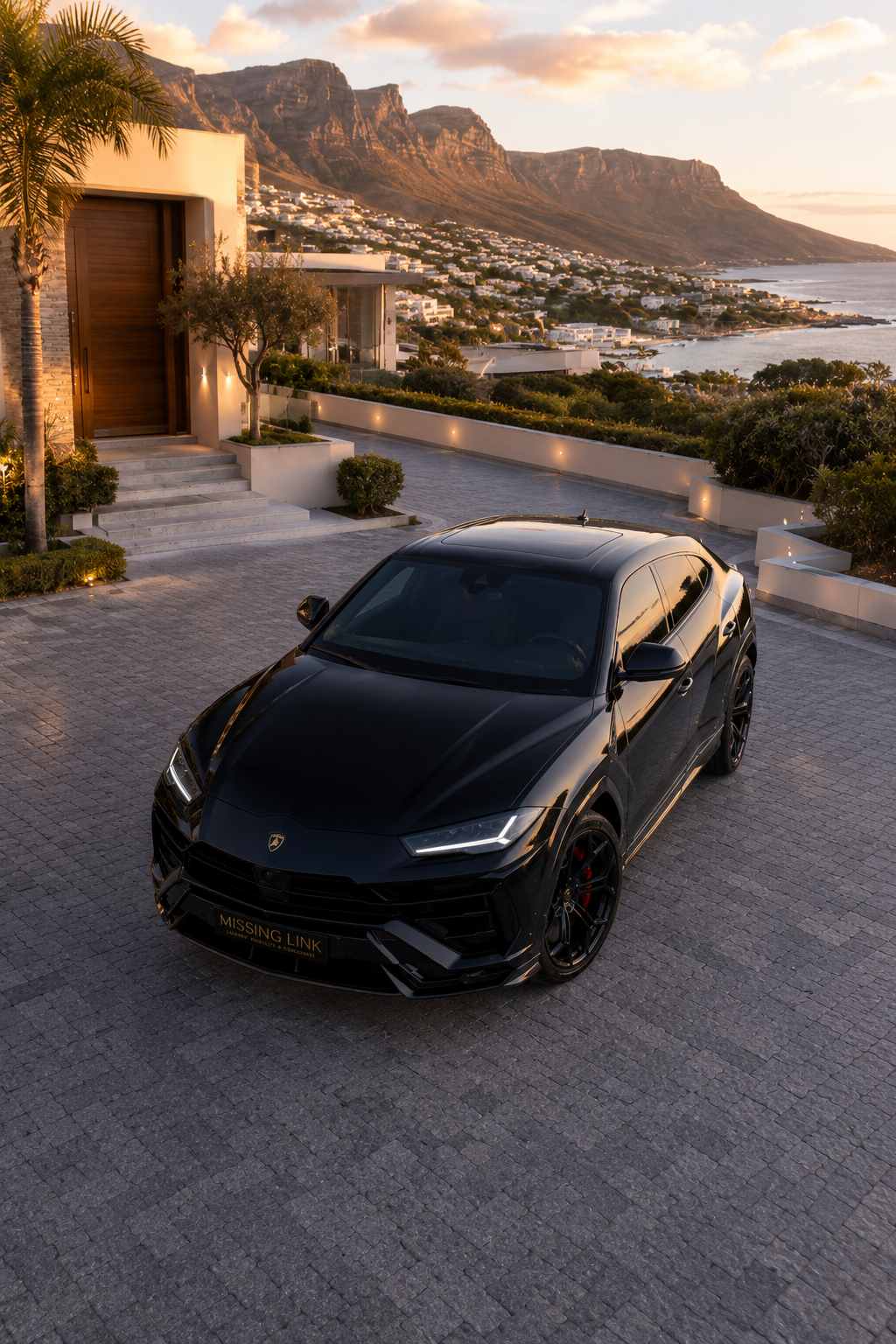 Interior view of the 2023 Lamborghini Urus