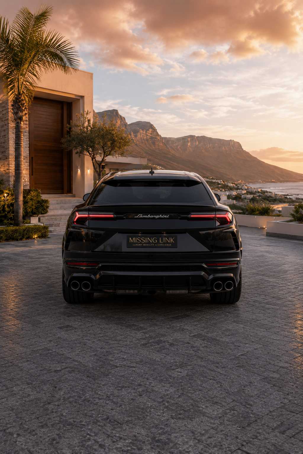 Front view of the 2023 Lamborghini Urus