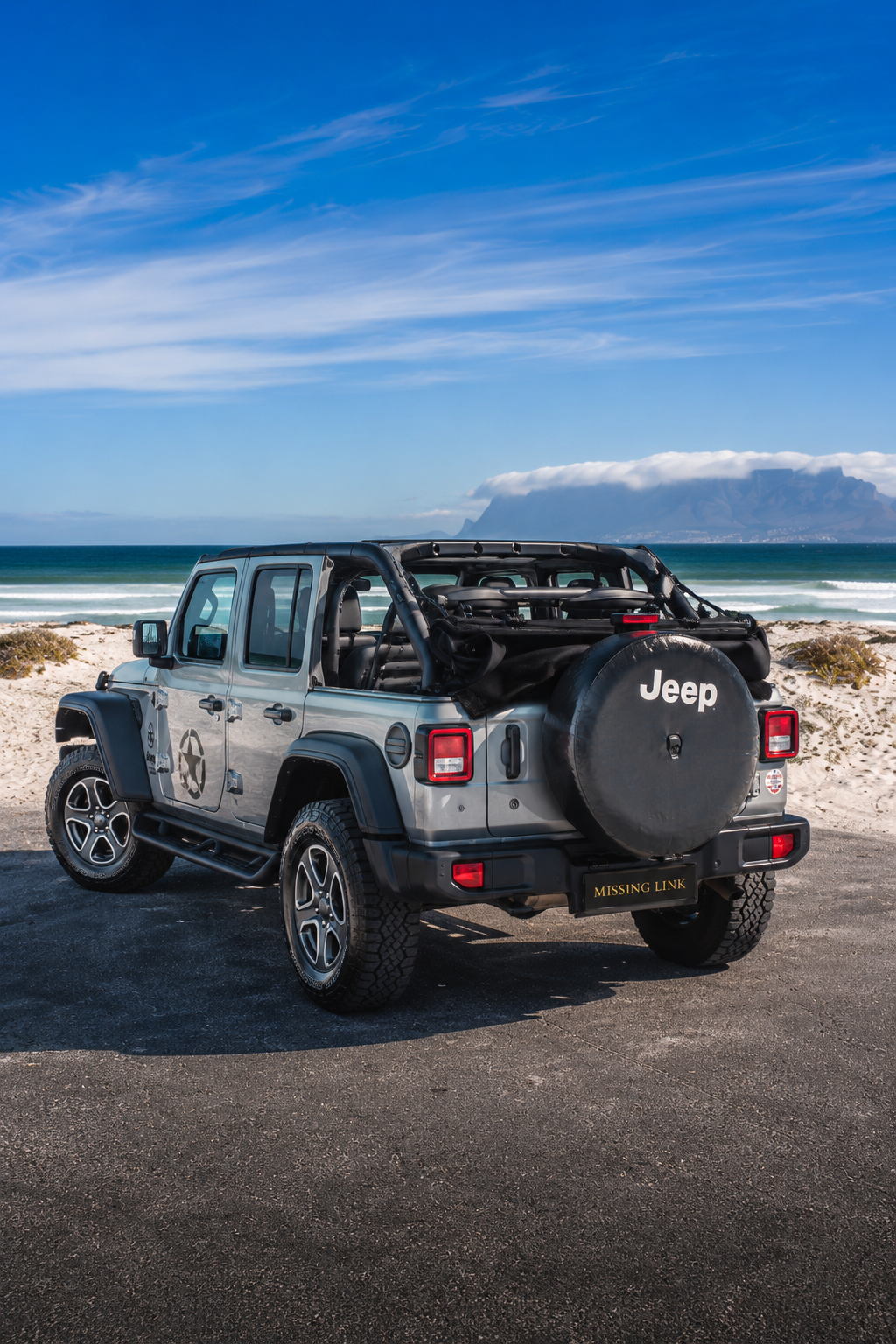 Rear or detail view of the 2024 Jeep Wrangler Rubicon
