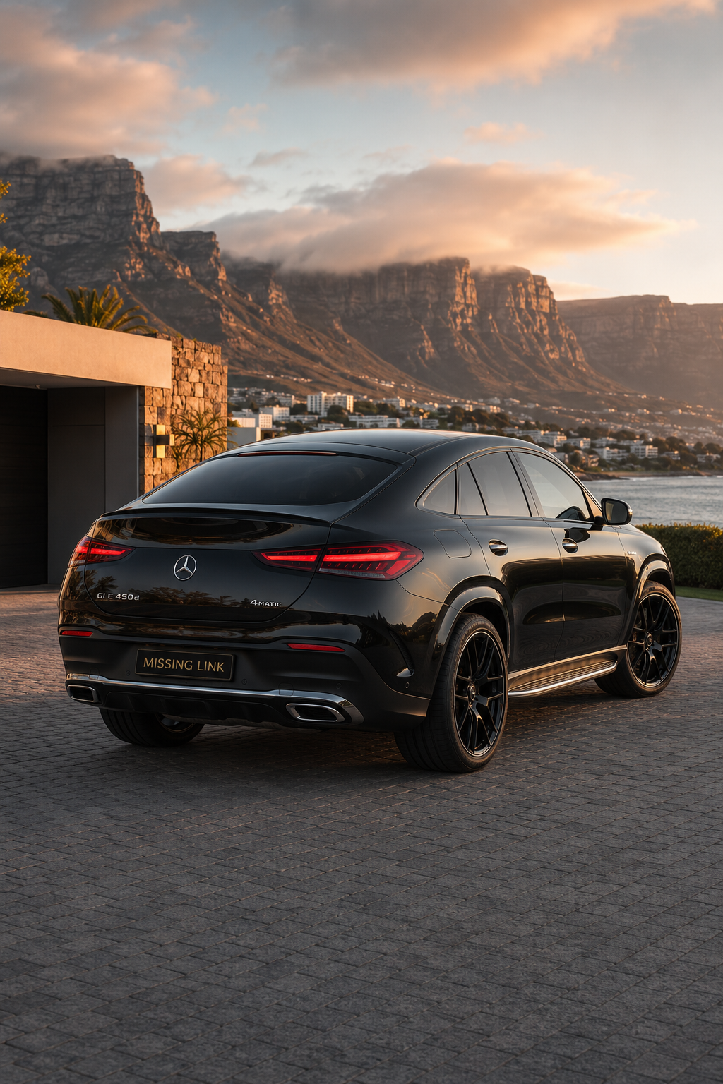 Rear seat or detail view of the 2025 Mercedes Benz GLE 450 d Coupe