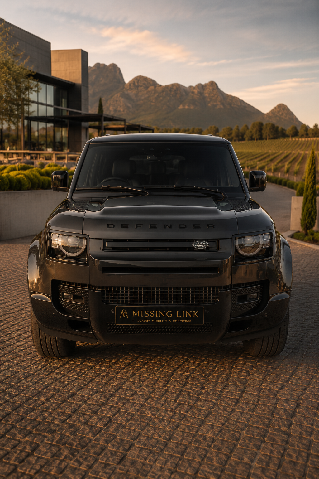 Side profile of the 2023 Land Rover Defender X