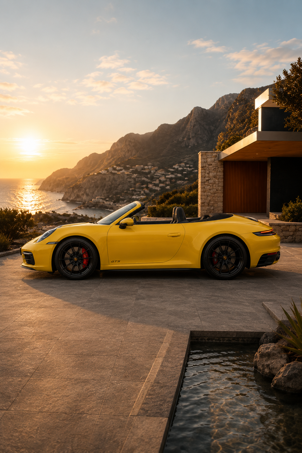 Front view of the 2023 Porsche 911 Carrera GTS