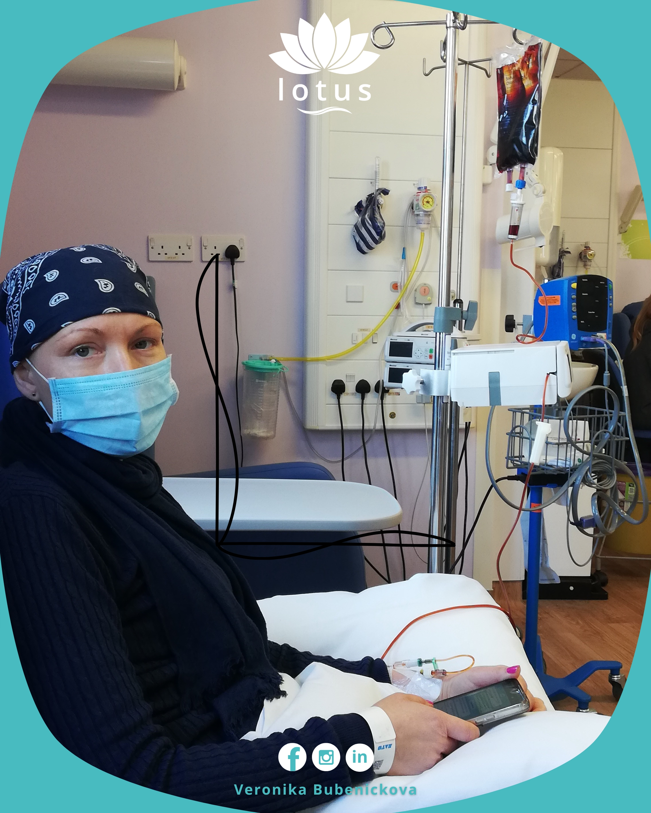 Veronika chemo days.