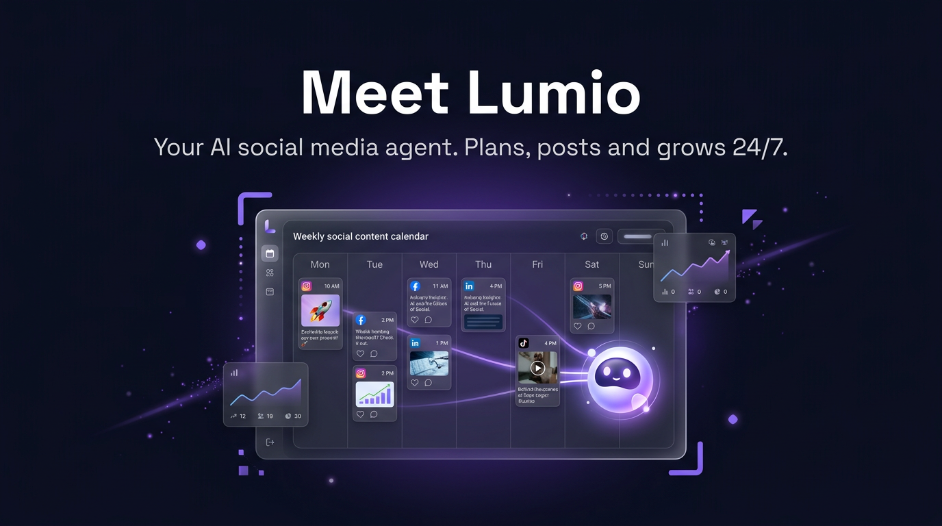 Lumio, the Edge Logic AI social media agent