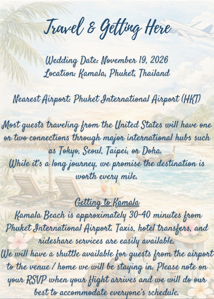 Travel and Getting Here