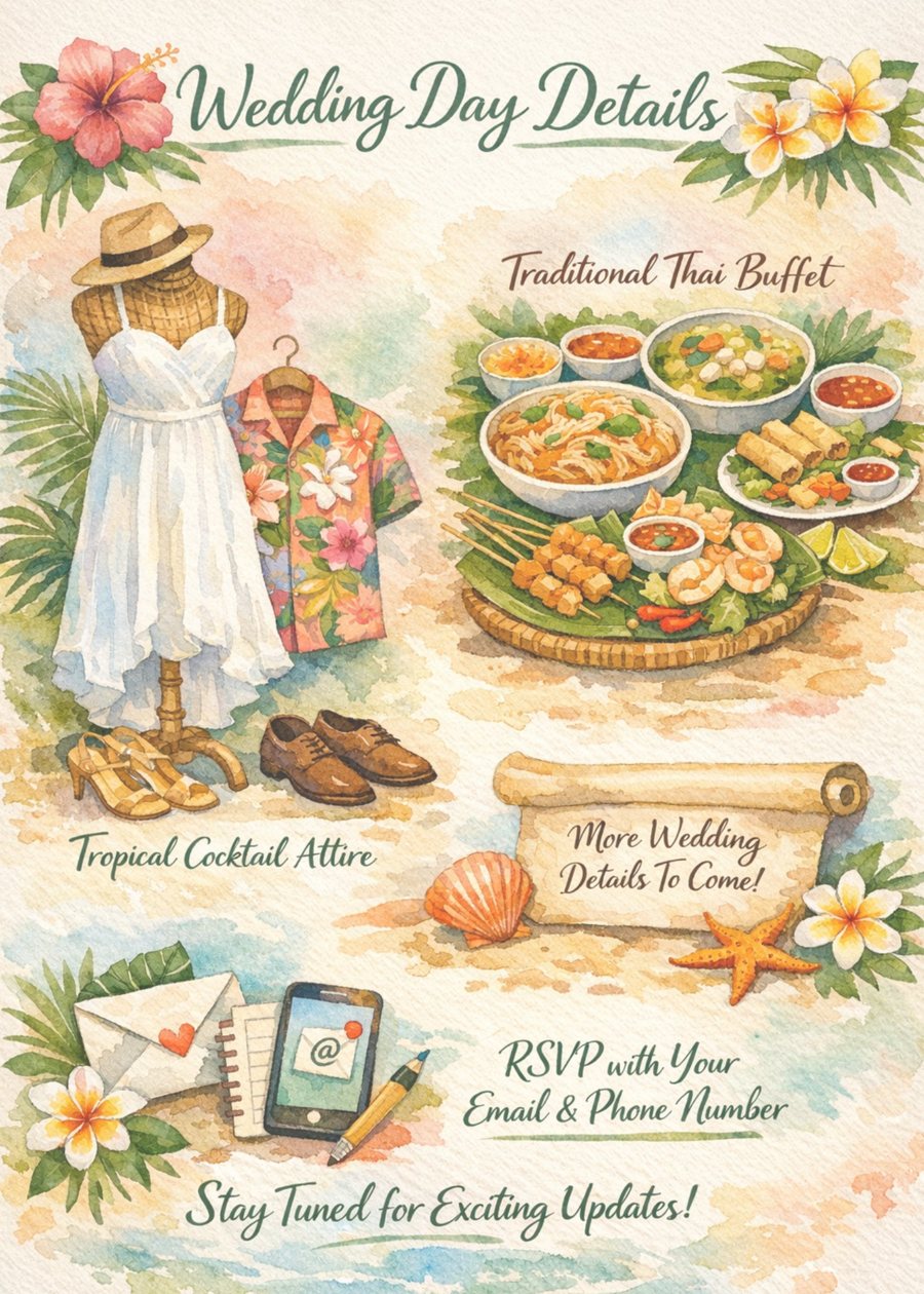 Wedding Day Details